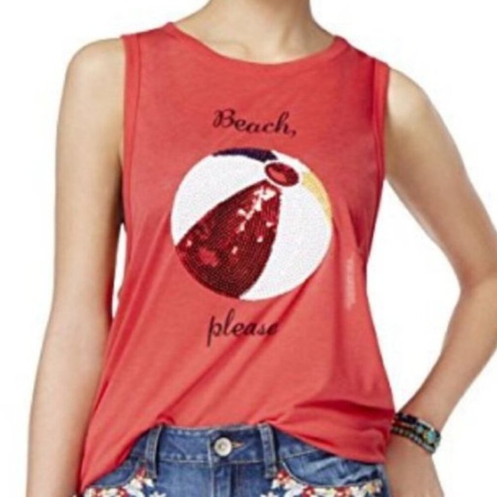 3/$20  Beach, Please Graphic Tank